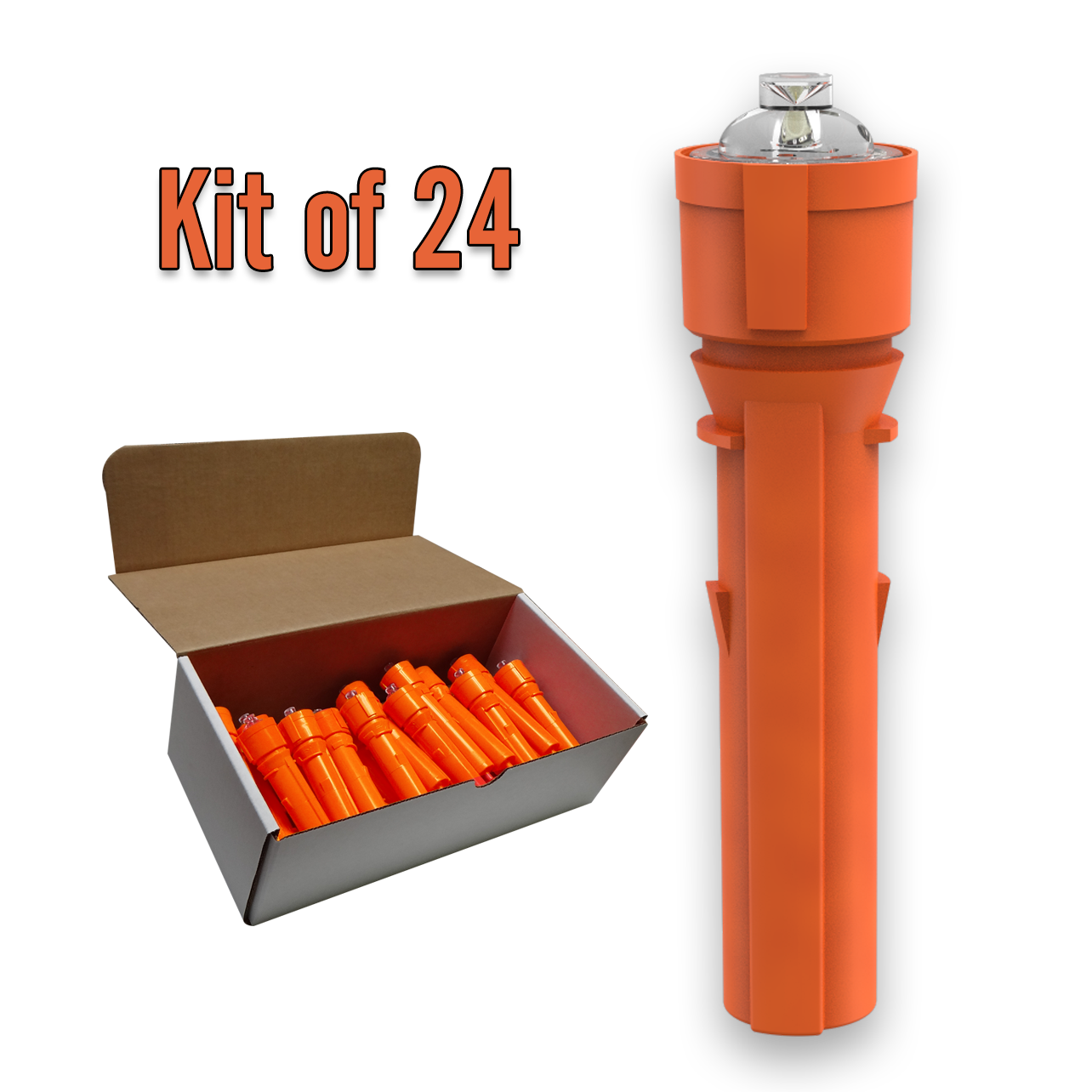 ThriftyFlare™ Cone ''C'' Kit #6263 (For Collapsible Traffic Cones)