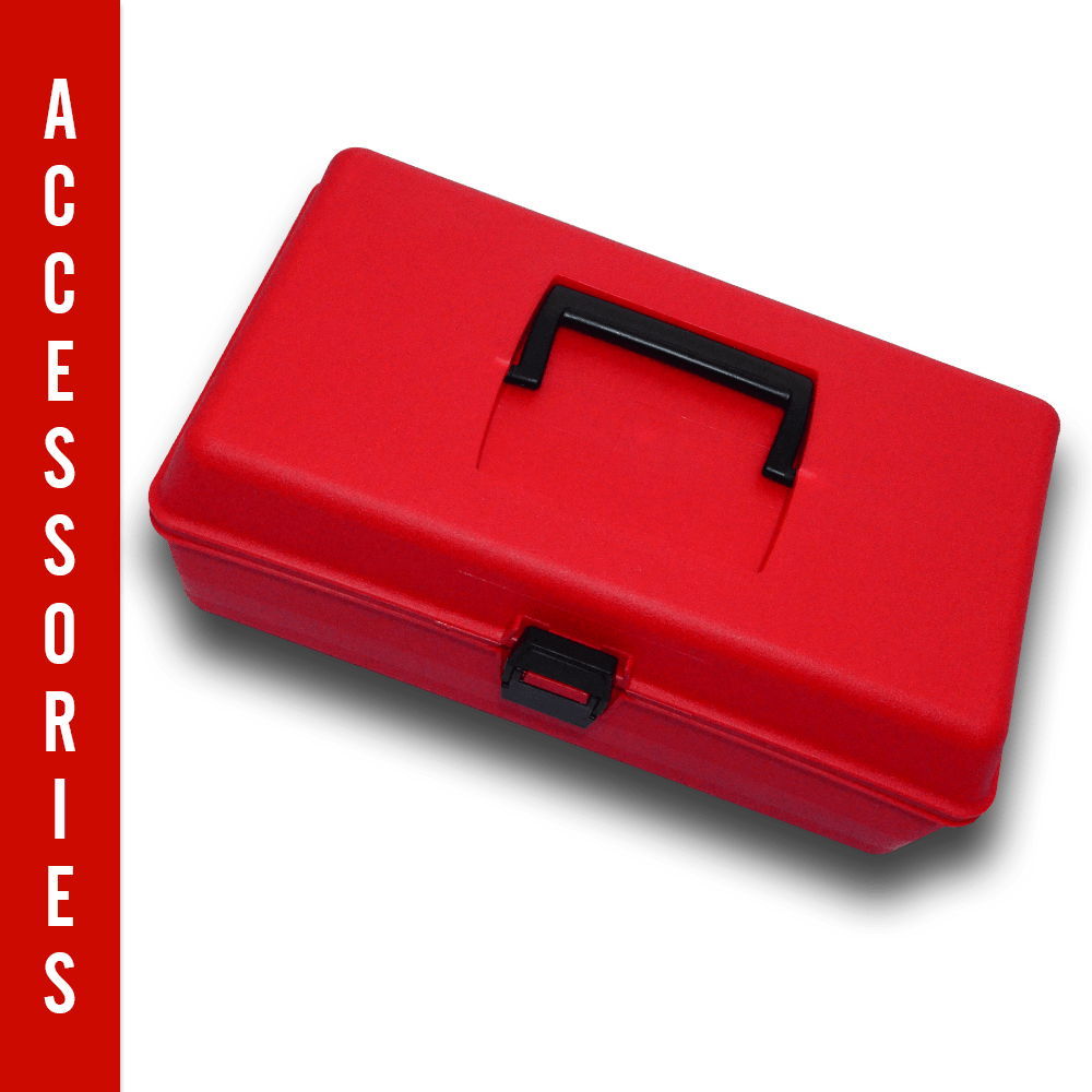 Red Plastic Carrying Case Model 7500-MFS6
