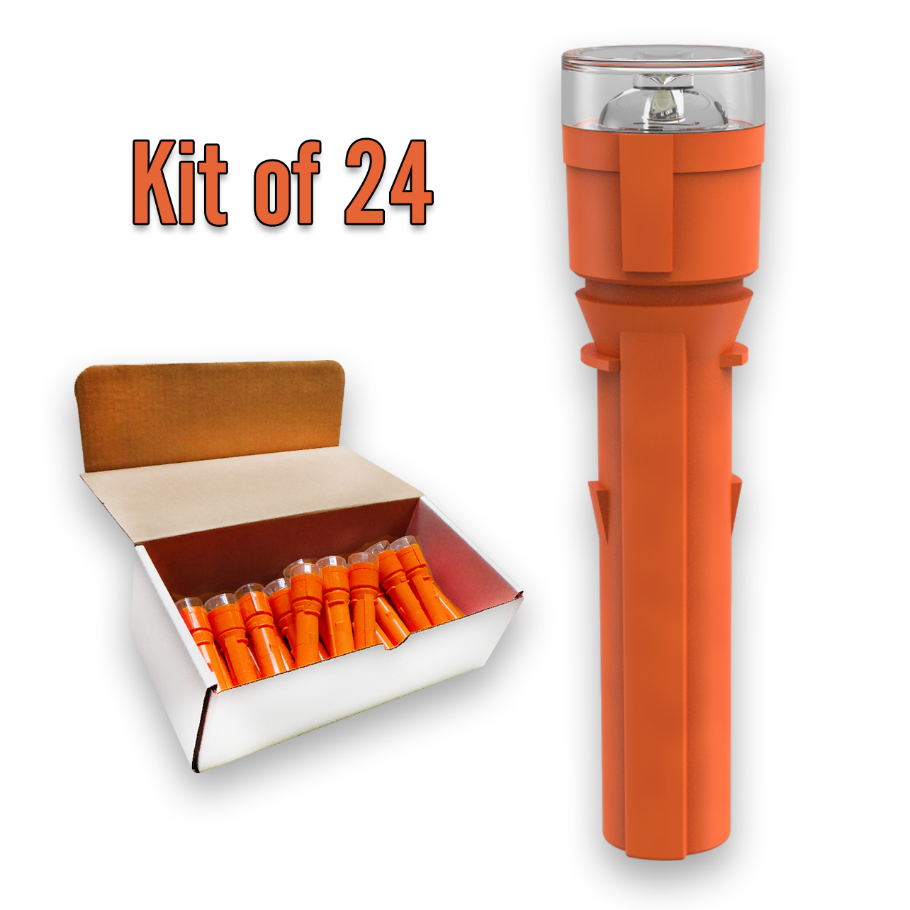 ThriftyFlare™ Cone ''C'' Kit with Snow Dome #6263 (For Collapsible Traffic Cones)