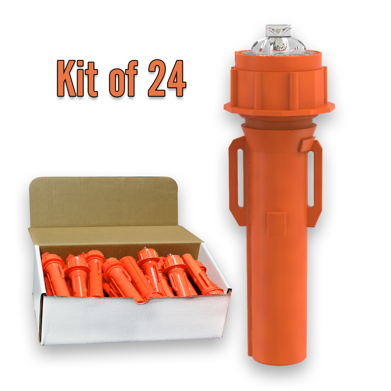 ThriftyFlare™ Cone ''S'' Kit #6163 (For Standard Traffic Cones)