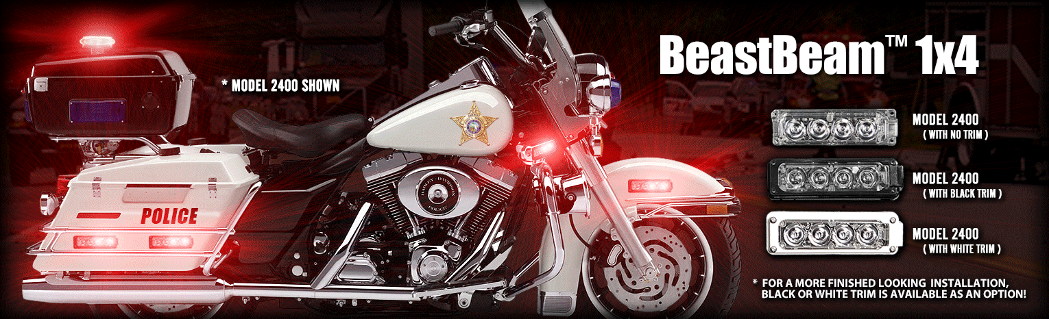 BeastBeam Motorcycle Warning Lights