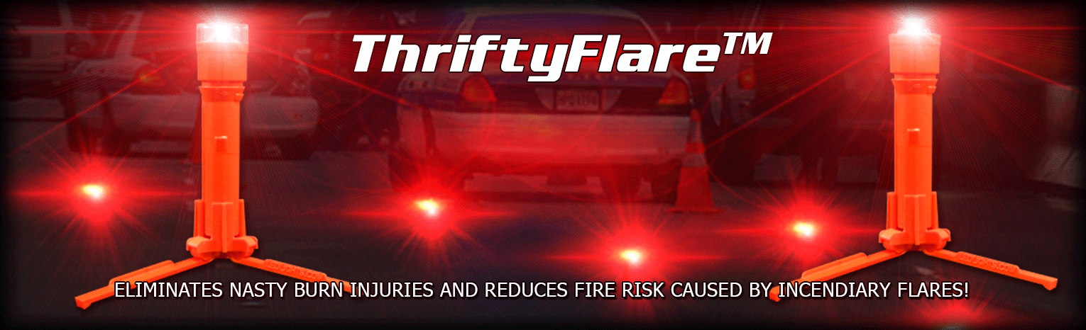 ThriftyFlare LED Road Flare